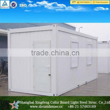 Finished foldable shipping container house/foldable container house/high quality 20ft container house