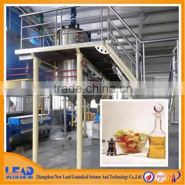 1-10 t/d high quality cotton seed oil refining machinery with turnkey project