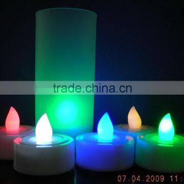 new design wholesale real-looking flameless moving wick led candle light