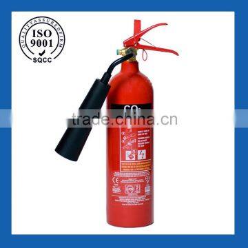 alloy steel fire safety 2kg co2 cylinder co2 fire extinguisher