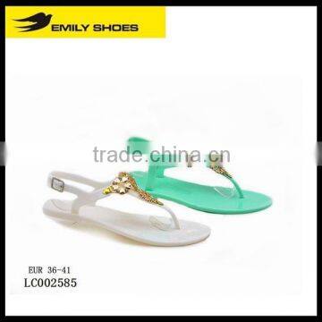 2016 fashion jelly sandal for women