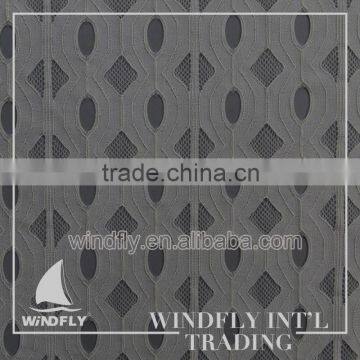 Classical Direct Price Yarn Dyed Polyester Jacquard Lace Fabric