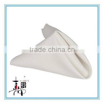 Plain dyed high quality customized colourful table napkin folding design