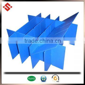 2015 PP corrugated sheet storage box plastic partition