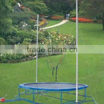 Round Bungee Trampoline Jumping Bed