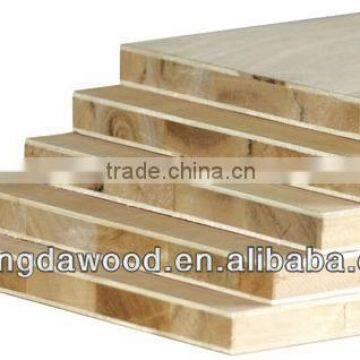 Laminated wood block board 18mm wood block board