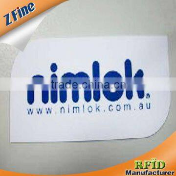 custom sized plastic non standard business pvc card