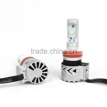 Newest !!! Lanseko Factory Direct G8 6000lm Car H11 Led Headlight Kits 40w Double Heat Dissipation System photo-2