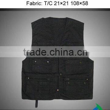 outdoor multi pockets fishing vest