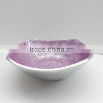 ALUMINUM METAL SMALL BOWL ENAMEL BOWL HIGH QUALITY ALUMINUM TABLEWARE DESSERT BOWL