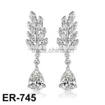 AAA zircon earrings Fashion ear jewelry