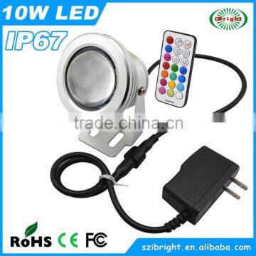 10w christmas color changing outdoor led flood light for swimming pool