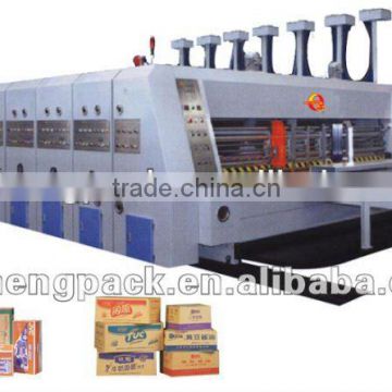 multi-color printing machine slotting machine cutting machine