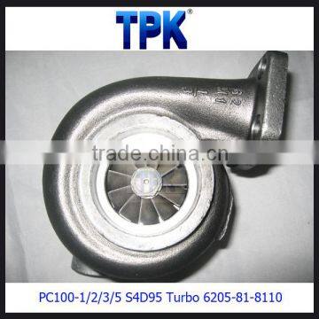 PC100-5 PC120-5 PC130-5, 4D95,4D95L,4D95S,S4D95,S4D95L Engine Parts TURBOCHARGER 6205-81-8110 photo-2