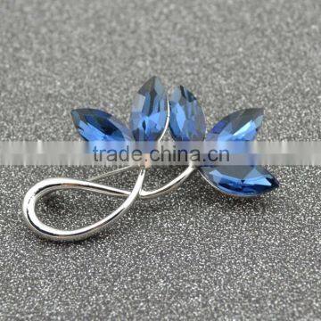 The New 2015 Leaf Shape Brooch Europe And The United States Process Both Men And Women Pin photo-5