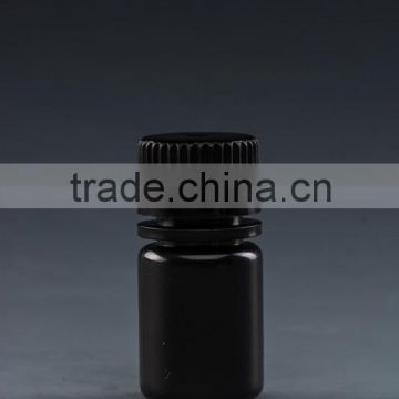 Black apothecary bottle without leakage 10ml S006