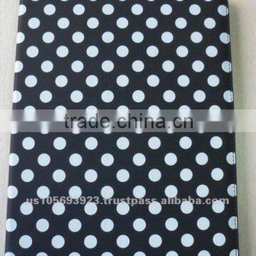 design wave point leather case for ipad2