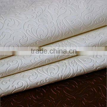 PVC Artificial Leather With Embossed Pattern for Upholstery and Decoration photo-3