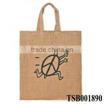 hot sale fashion promotional used jute bags