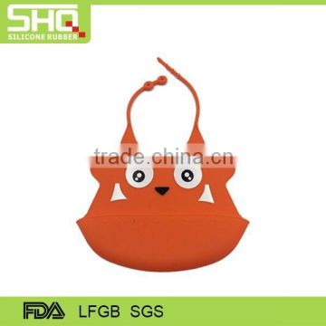 Waterproof hot selling silicone baby bib