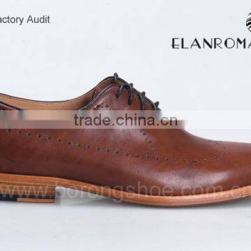 New Style Italian Formal Shoes Men Oxford Shoes Men Dress Leather Sole Shoes photo-3