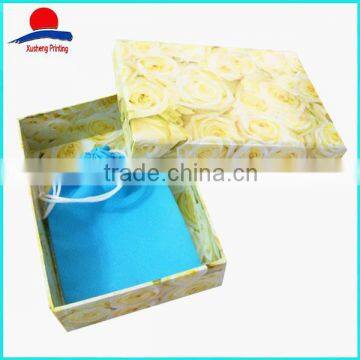 High Quality Rectangular Flower Cardboard Box