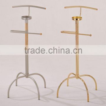 T shape metal cloth rack