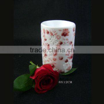 Ceramic Tart Warmers Candle Holder White