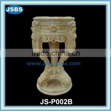 Natural stone garden planter