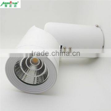Power saving and professional commercial 5w 10w cob led track lights