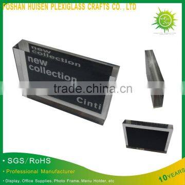 Acrylic Sign Display Block photo-3