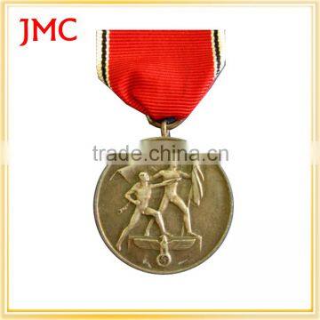Custom Metal Medals And Medallion Trophies,Cheap Sports Medal With Ribbon,Gold/Silver/Bronze Medal Zinc AlloyAward Medal