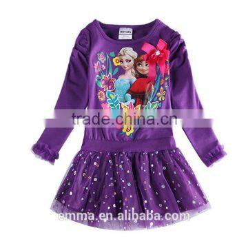 New style frozen princess elsa costume for girls BC2124