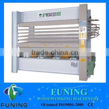 hot press for doors melamine bamboo hot press machine