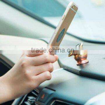 QWZ1011 Newest 360 Degree Magnetic Phone Stent Mobile Phone Hoder Car Holder photo-5