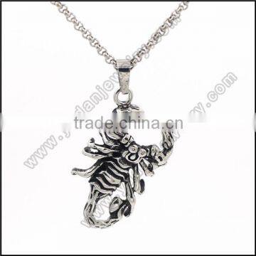 fashion jewelry stainless steel shrimp pendant                        
                                                                                Supplier's Choice