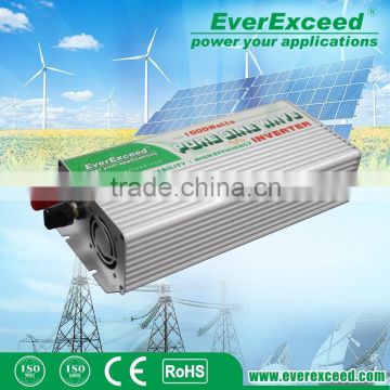 2015 NEW EverExceed 300W wall-mounted Pure Sine Wave Power Inverter with high power factor for grid-off solar system