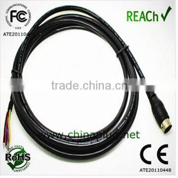 Customized mini din 8-pin cable