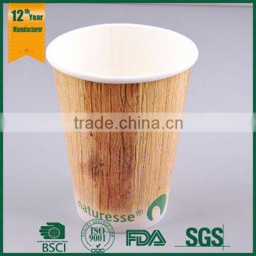 4oz pla paper cup coffee, beautiful design PLA paper cup, flexo printing paper cups