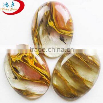 Bulk Wholesale Oval Cabochon Cabs Flatback Semi-Precious Stone cherry quartz