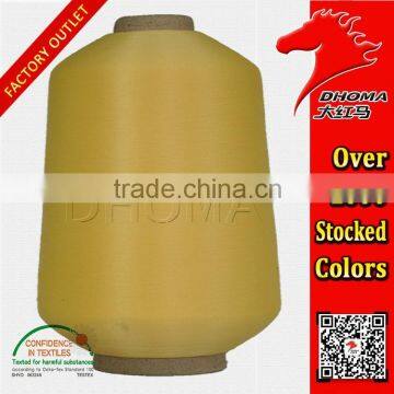 Polyester Low-elastic Bright Yarn 150D/1 with twist