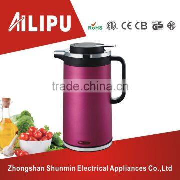 2015 new product good shape water kettle electric/car electric kettle/cup kettle with warm function