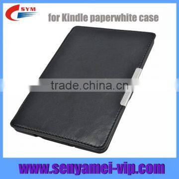 wholesales Leather Smart Cover for Amazon Kindle Paperwhite