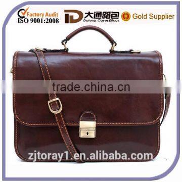 Brown Men Leather Bag for Briefcase Business Bag Men Satchel Bag