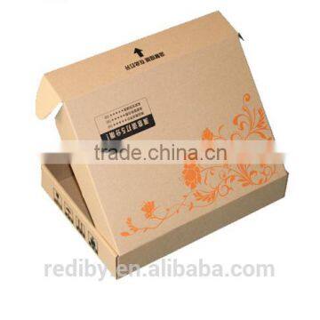 High Quality Food Window Paper Package Box Corrugated Cardboard Brown Kraft Box photo-5