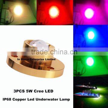 10W IP68 Boat Underwater Lighting 10 - 30V DC Boat Led Lights photo-3