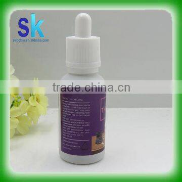 Labeling Handling Surface Dropper Sealing Type 30ml Glass Dropper e Liquid Bottle With Child Safety Cap