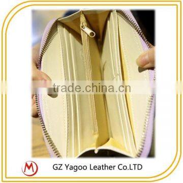 High Quality Fashion Women Lady Leather Travel Wallet With Flower photo-5