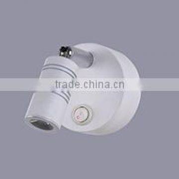 alibaba china 70mm Black/White 3 Watt led hotel/home wall light