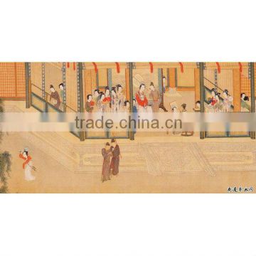 Chinese Palace Wedding Gifts Copy Paintings In Stock